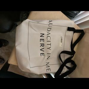 Audacity In Me shopper bag.